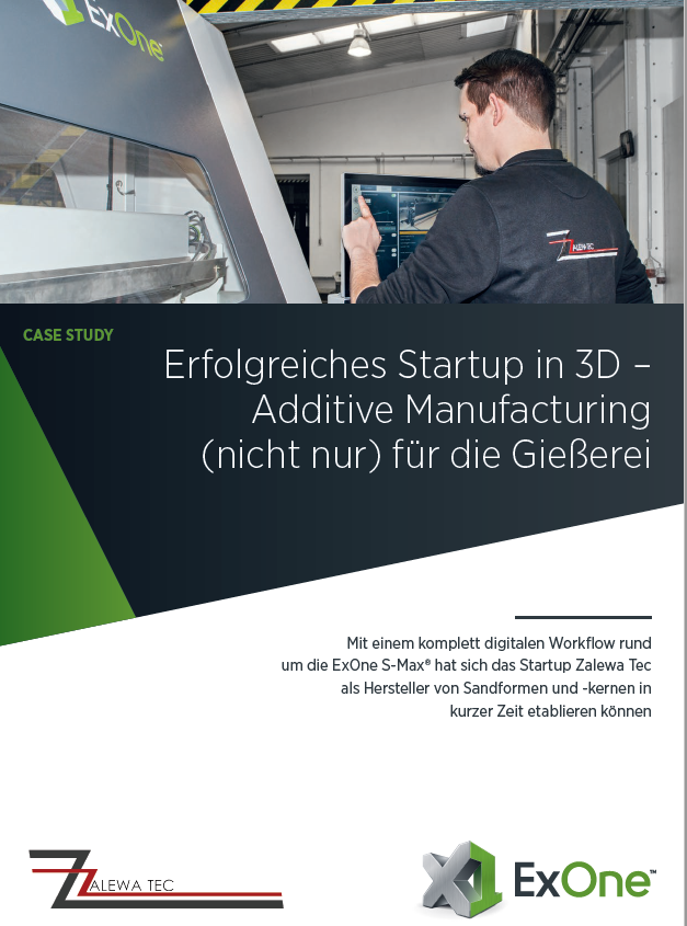 Erfolgreiches Startup fördert den 3D Druck in Gießereien und darüber hinaus